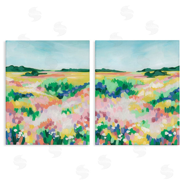 stupell industries June Erica Vess | Modern Country Meadow Wall Art