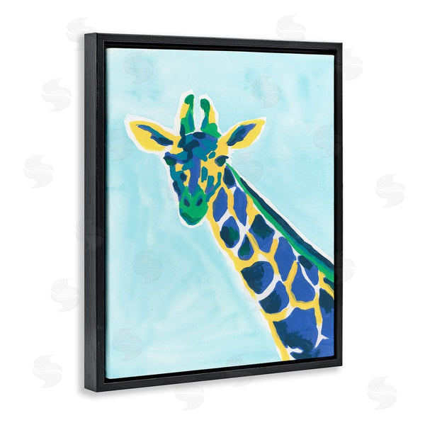 Stupell Industries June Erica Vess | Modern Hue Giraffe Wall Art