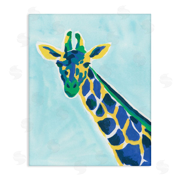 stupell industries June Erica Vess | Modern Hue Giraffe Wall Art