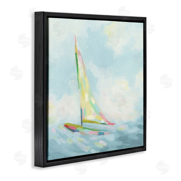 Stupell Industries June Erica Vess | Modern Hue Sailboat Wall Art