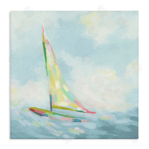 stupell industries June Erica Vess | Modern Hue Sailboat Wall Art