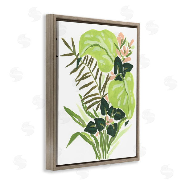 Stupell Industries June Erica Vess | Modern Jungle Leaves Wall Art