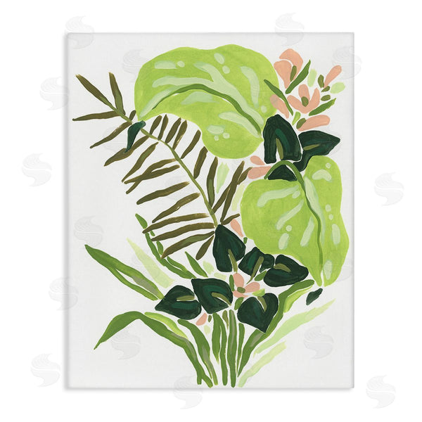 stupell industries June Erica Vess | Modern Jungle Leaves Wall Art