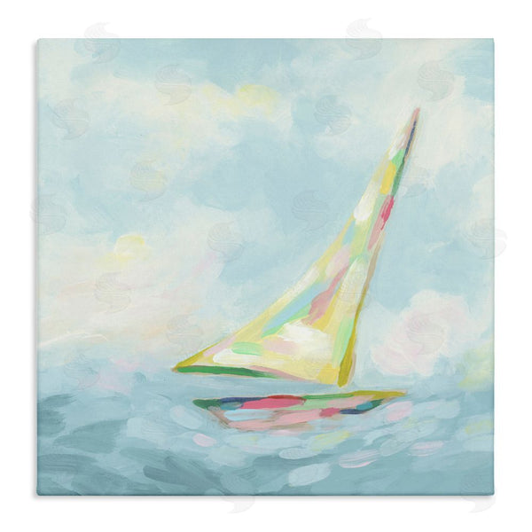 stupell industries June Erica Vess | Modern Pastel Sailboat Wall Art