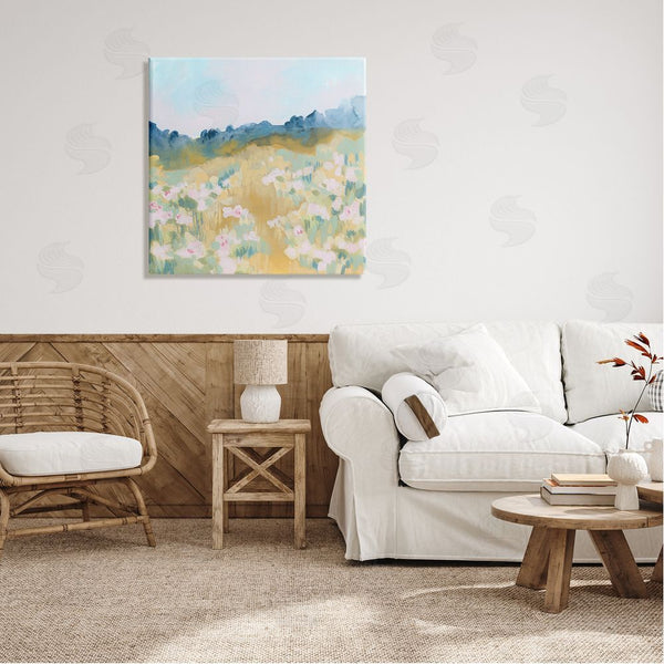 Stupell Industries June Erica Vess | Modern Pink Flower Meadow Wall Art