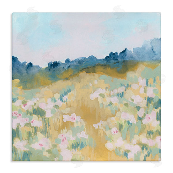 stupell industries June Erica Vess | Modern Pink Flower Meadow Wall Art
