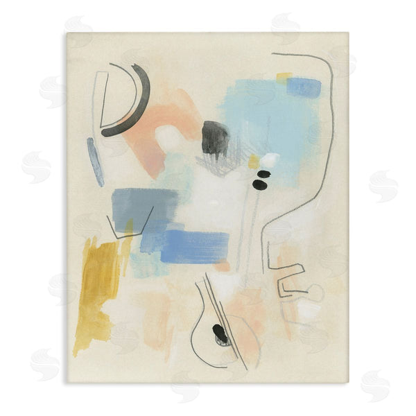 stupell industries June Erica Vess | Modern Scribble Abstraction Wall Art