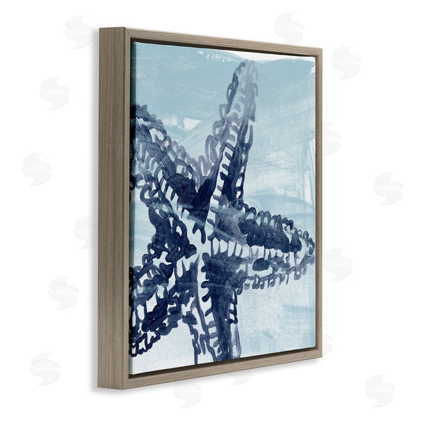 Stupell Industries June Erica Vess | Modern Sea Life Starfish Wall Art