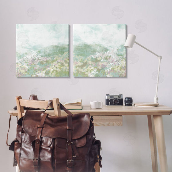 Stupell Industries June Erica Vess | Muted Pastel Flower Field Wall Art