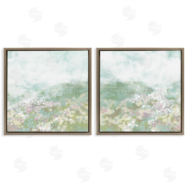 Stupell Industries June Erica Vess | Muted Pastel Flower Field Wall Art