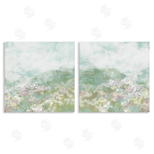 stupell industries June Erica Vess | Muted Pastel Flower Field Wall Art