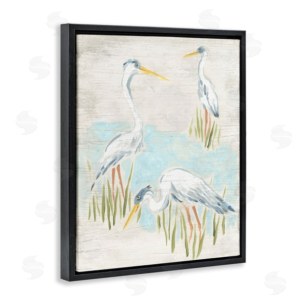 Stupell Industries June Erica Vess | Nautical Heron Trio