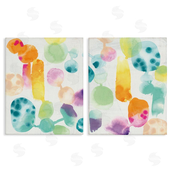 stupell industries June Erica Vess | Neon Colorful Abstract Shapes Wall Art