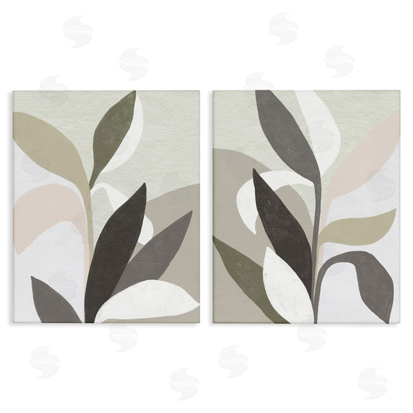 stupell industries June Erica Vess | Neutral Leaf Shapes