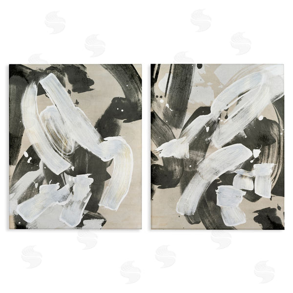 stupell industries June Erica Vess | Neutral Paint Streaks
