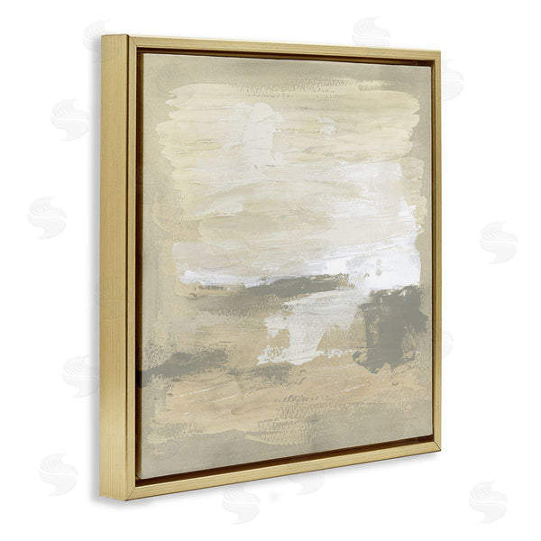 Stupell Industries June Erica Vess | Neutral Reflections Beige Abstract