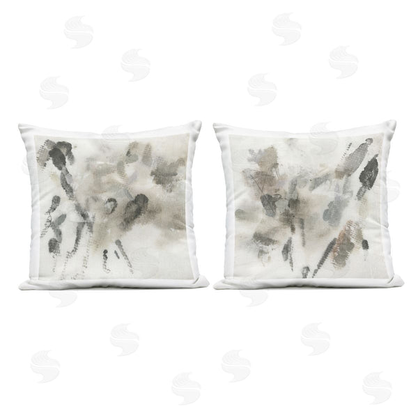 Stupell Industries June Erica Vess | Neutral Soft Embers Printed Throw Pillow Set