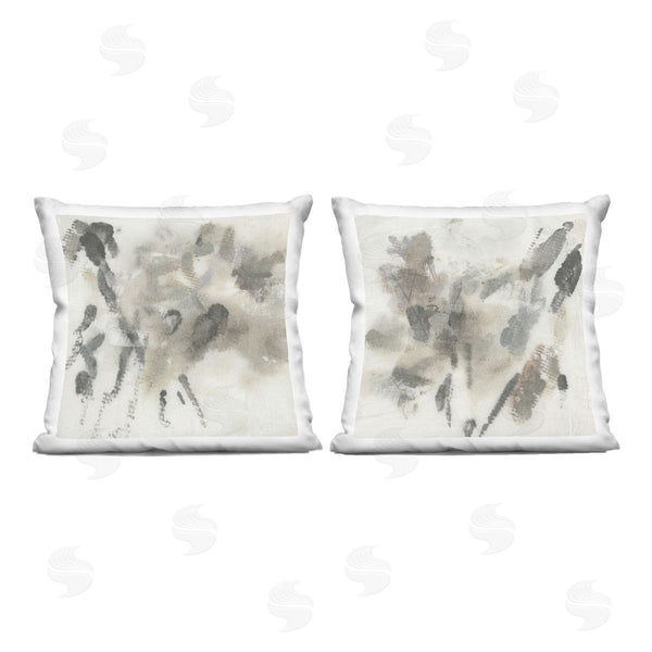 stupell industries June Erica Vess | Neutral Soft Embers Printed Throw Pillow Set