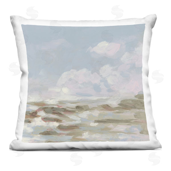 stupell industries June Erica Vess | North Coast Cloud View Printed Throw Pillow