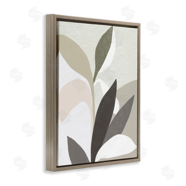 Stupell Industries June Erica Vess | Organic Soft Leaf Shapes Wall Art
