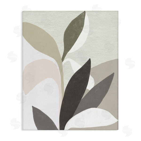 stupell industries June Erica Vess | Organic Soft Leaf Shapes Wall Art