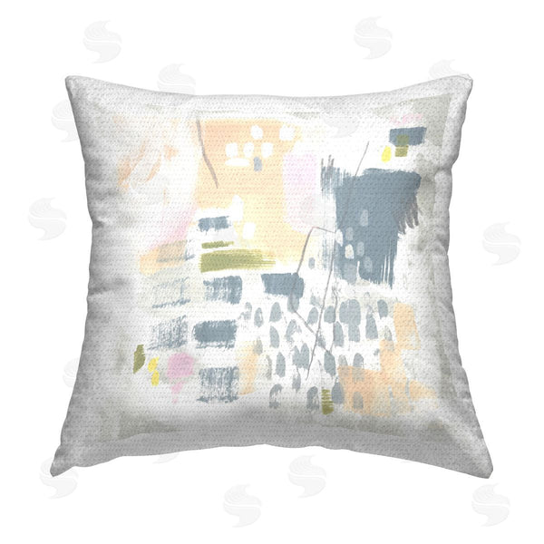Stupell Industries June Erica Vess | Organic Soft Patterns Printed Throw Pillow