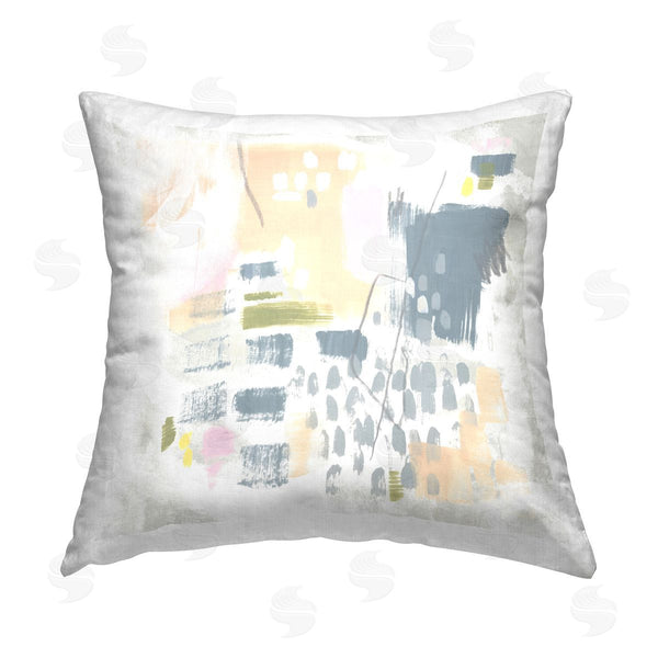 stupell industries June Erica Vess | Organic Soft Patterns Printed Throw Pillow