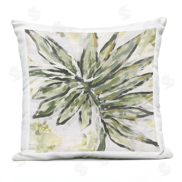 Stupell Industries June Erica Vess | Palm Leaf Palette Printed Throw Pillow
