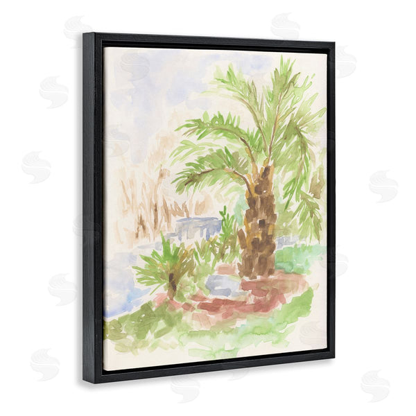 Stupell Industries June Erica Vess | Palm Tree River's Edge