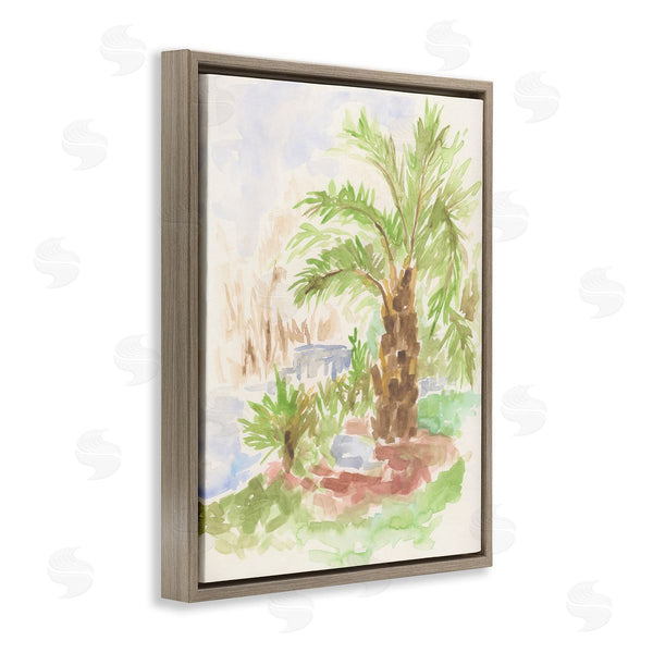 Stupell Industries June Erica Vess | Palm Tree River's Edge