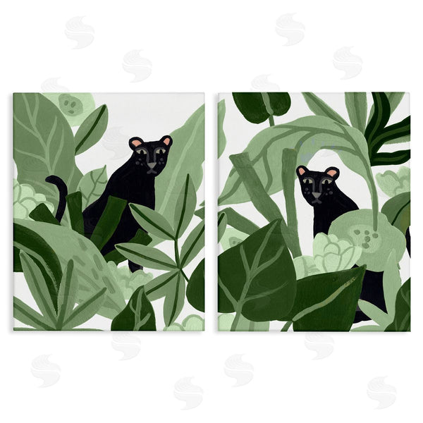 stupell industries June Erica Vess | Panthers Among Tropics