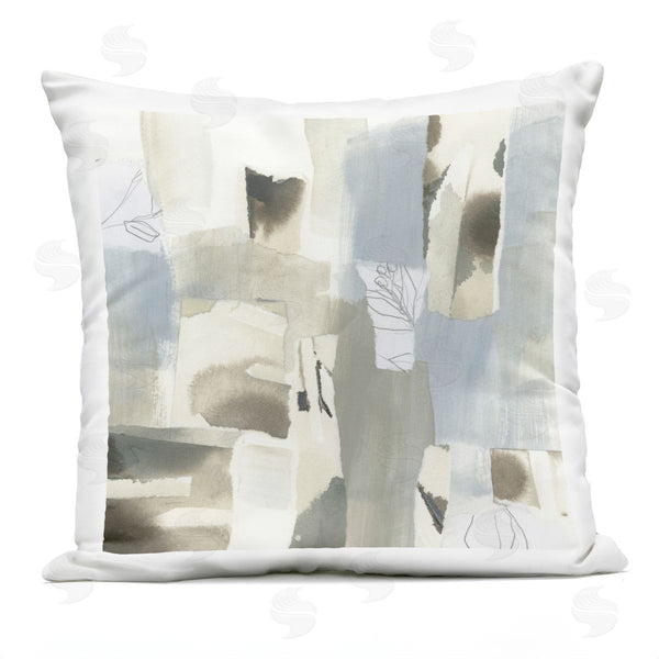Stupell Industries June Erica Vess | Paper Waterfall Abstract Printed Throw Pillow