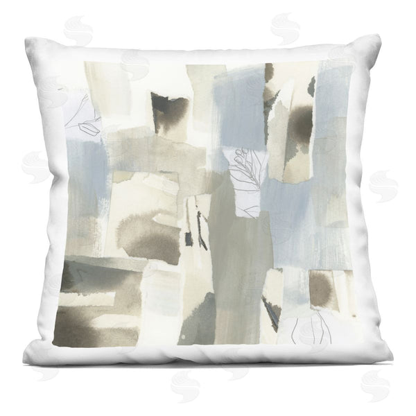 stupell industries June Erica Vess | Paper Waterfall Abstract Printed Throw Pillow
