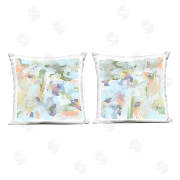 Stupell Industries June Erica Vess | Pastel Abstract Expressions Printed Throw Pillow Set