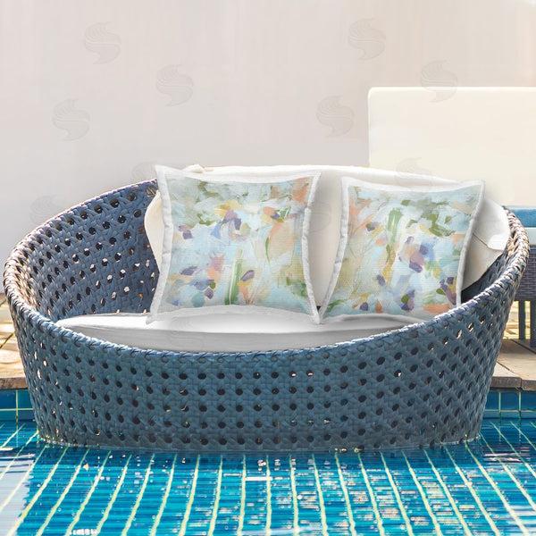 Stupell Industries June Erica Vess | Pastel Abstract Expressions Printed Throw Pillow Set