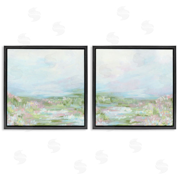 Stupell Industries June Erica Vess | Pastel Abstract Spring Field Wall Art