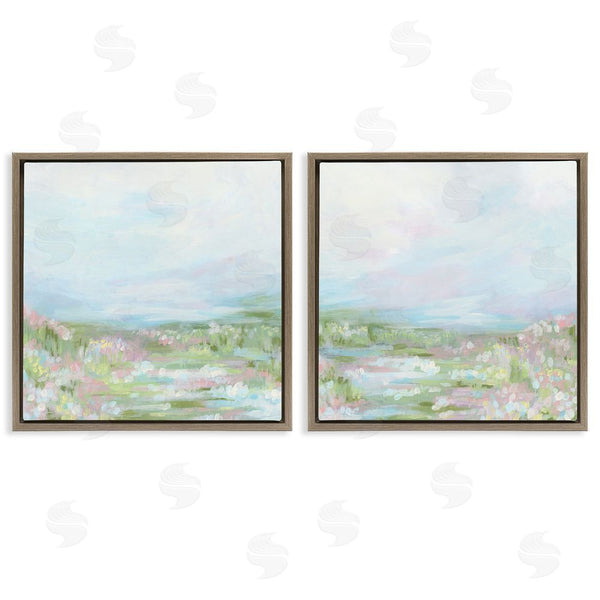 Stupell Industries June Erica Vess | Pastel Abstract Spring Field Wall Art