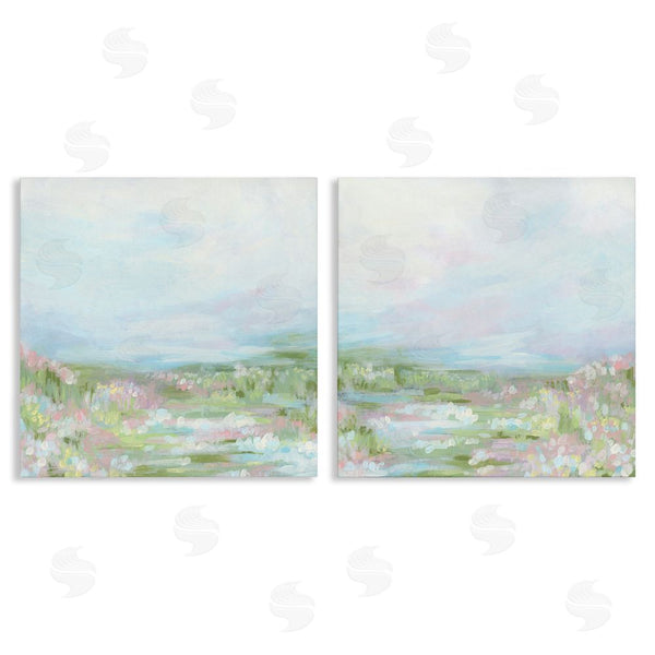stupell industries June Erica Vess | Pastel Abstract Spring Field Wall Art