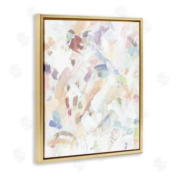 Stupell Industries June Erica Vess | Pastel Candy Scrape Abstract