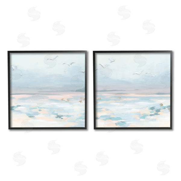 Stupell Industries June Erica Vess | Pastel Coast Landscape