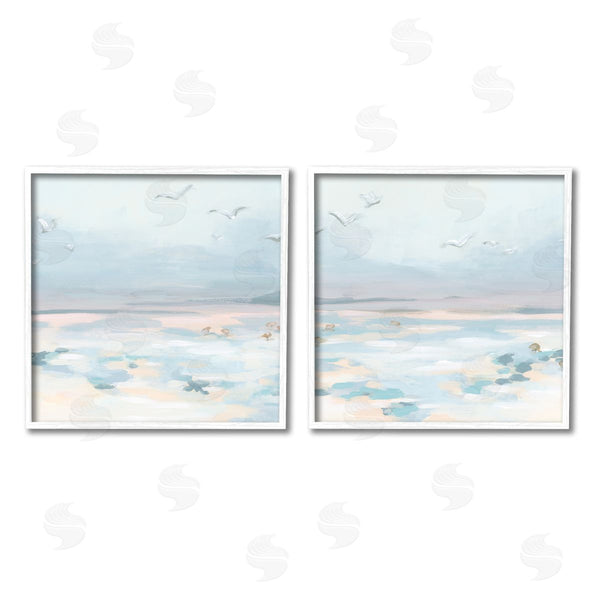 Stupell Industries June Erica Vess | Pastel Coast Landscape