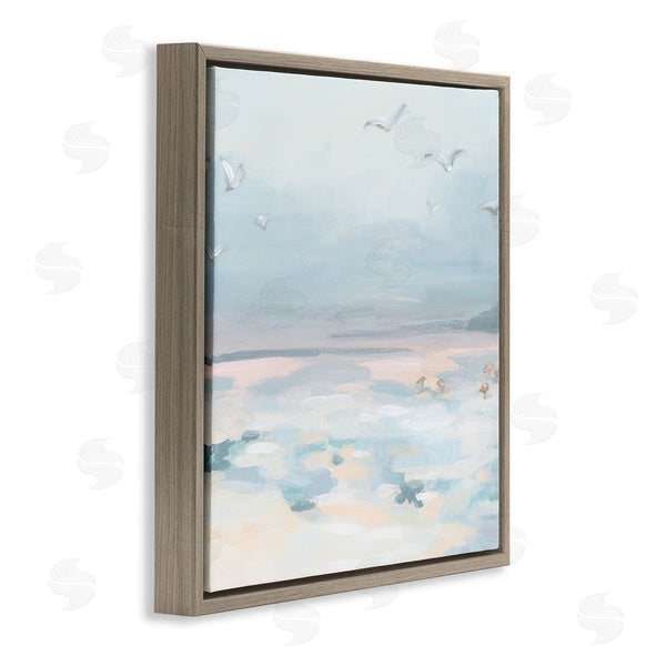 Stupell Industries June Erica Vess | Pastel Coastal Landscape