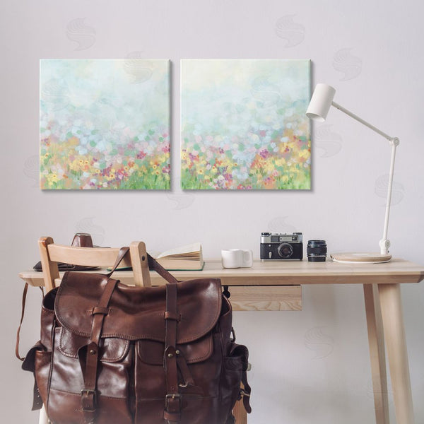 Stupell Industries June Erica Vess | Pastel Spring Flower Field Wall Art