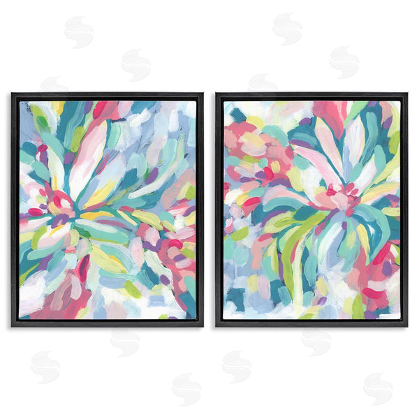 Stupell Industries June Erica Vess | Pastel Whimsy Flower Pattern