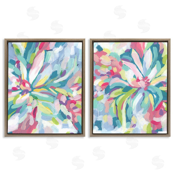 Stupell Industries June Erica Vess | Pastel Whimsy Flower Pattern