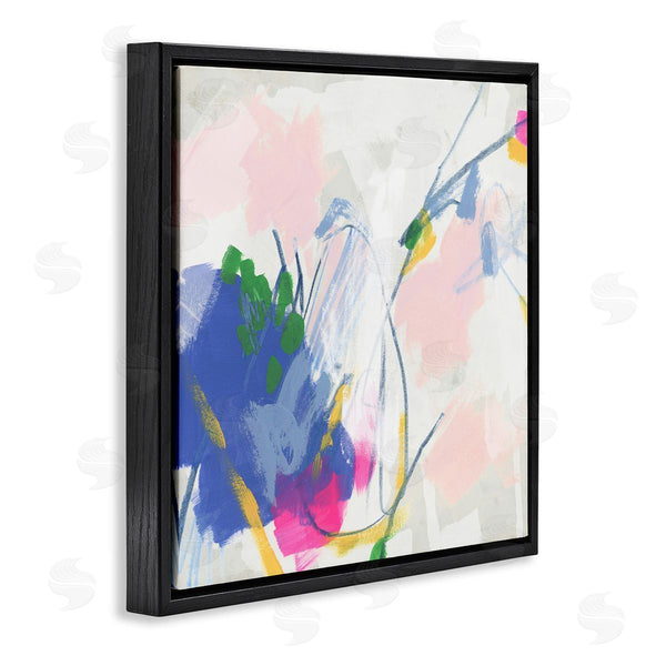 Stupell Industries June Erica Vess | Pink And Blue Abstraction