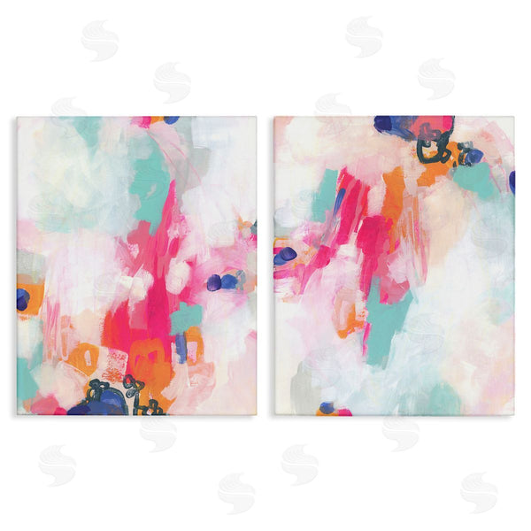 stupell industries June Erica Vess | Pink & Pastel Splotches