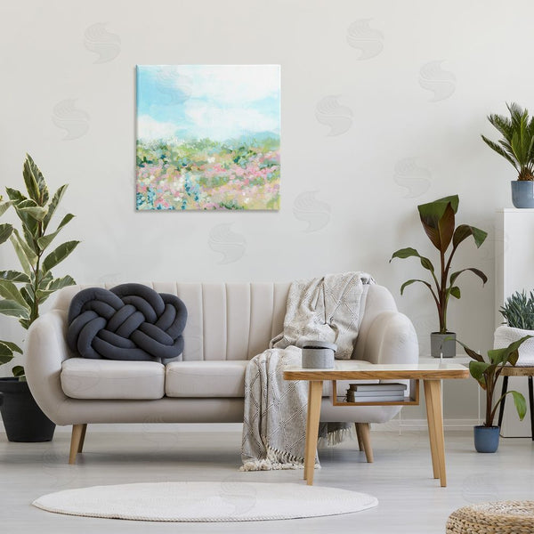 Stupell Industries June Erica Vess | Pink Speckled Meadow Wall Art