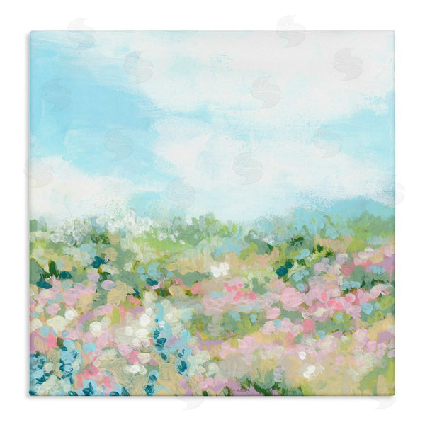 stupell industries June Erica Vess | Pink Speckled Meadow Wall Art