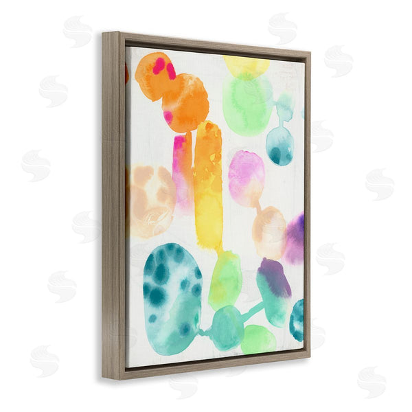 Stupell Industries June Erica Vess | Rainbow Watercolor Pattern Wall Art